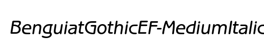 BenguiatGothicEF-HeavyItalic