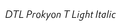 DTLProkyonSTLight