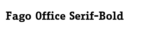 Fago Office Serif