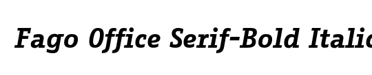 Fago Office Serif