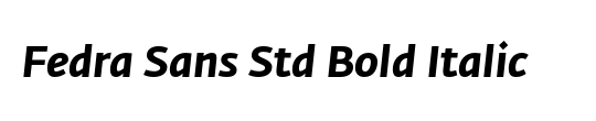 Fedra Sans Std