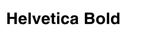 Helvetica