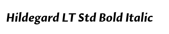 Hildegard LT Std