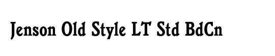 Jenson Old Style LT Std