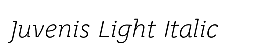 SDF Light Italic