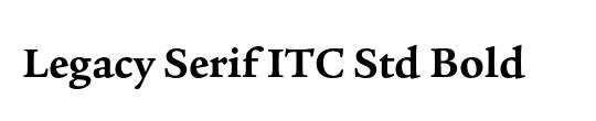 Legacy Serif Md SC ITC TT