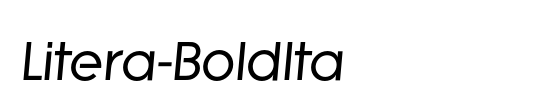 Litera-Bold