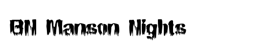 BN Manson Nights