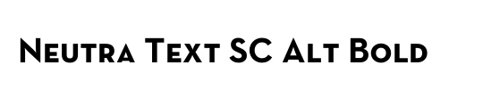 Neutra Text Alt