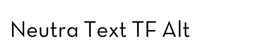 Neutra Text Alt