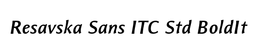 Bodoni Svntytwo ITC Std