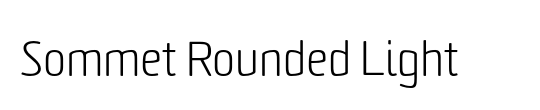 Sommet Rounded Bold