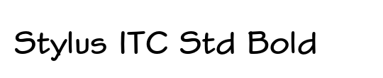 Stylus ITC Bold