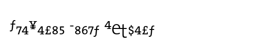 The Serif Semi Bold-
