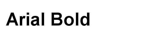 Arial Rounded MT Bold