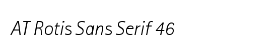 Rotis Semi Serif Std