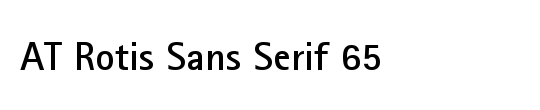 Rotis Semi Serif Std