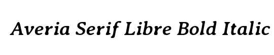 Libre Sans Serif SSi