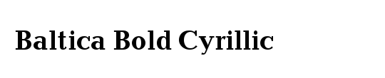 Cyrillic-Bold