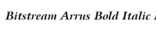 Bitstream Arrus