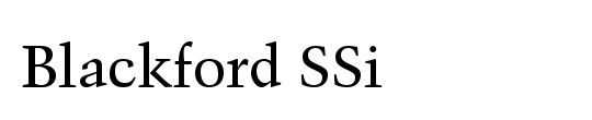 Blackford OldStyle SSi