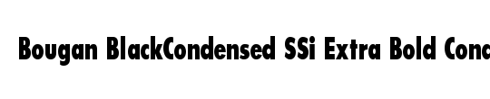 Bougan BlackCondensed SSi