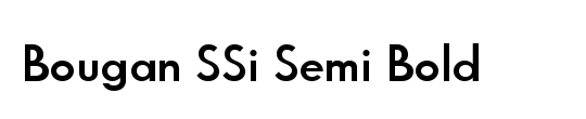 Bougan BlackCondensed SSi