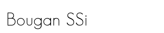 Bougan BlackCondensed SSi