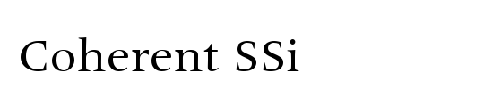 Coherent SSi