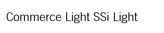 Commerce Light SSi