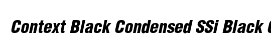 Century Black Condensed SSi