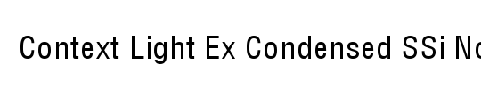 Context Rounded Condensed SSi