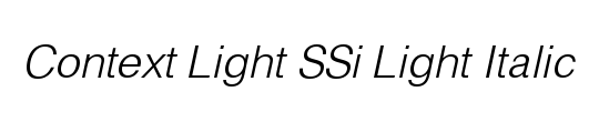 Context Light SSi