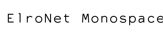 ElroNet Monospace