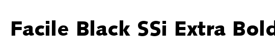Facile Black SSi