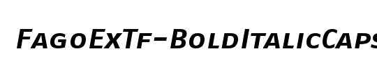 Seria-BoldItalicCaps