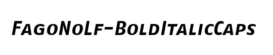 Seria-BoldItalicCaps