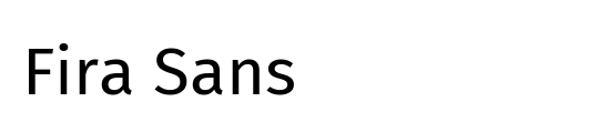 Fira Sans Medium