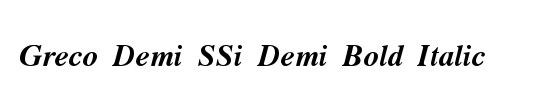 Peignot-Demi-Bold Italic