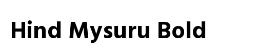 Hind Mysuru SemiBold