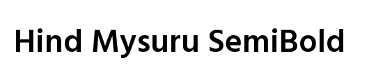 Hind Vadodara SemiBold