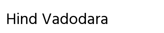Hind Vadodara SemiBold