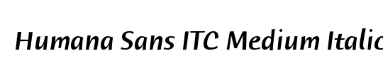 Humana Serif ITC Std