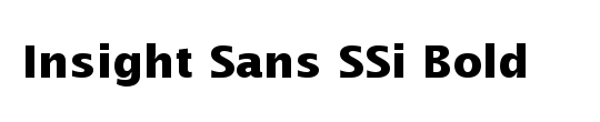 Insight Sans SSi