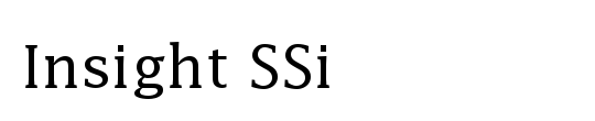 Insight Sans SSi