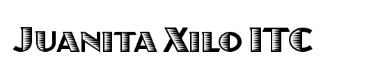 Juanita Xilo Condensed ITC