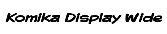 Komika Display Wide