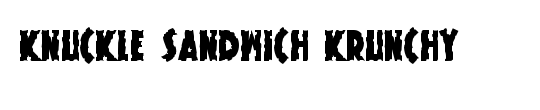 Knuckle Sandwich Classic