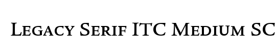 ITC Legacy Serif Std