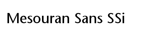 Mesouran Serif SSi